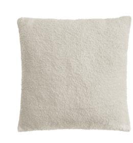 Better Homes & Gardens 20" x 20" Cozy Knit Decorative Pillow, Papyrus Beige, (1 Count), All Ages