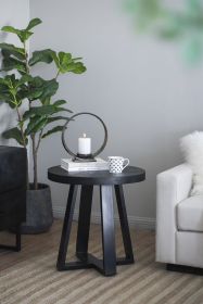 D23.5x24.5" Coffee Table, Black